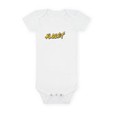 Baby Short Sleeve Onesie with 'KLOZÈT' Design - Perfect for Newborns, Baby Showers, Gifts, or Casual Wear