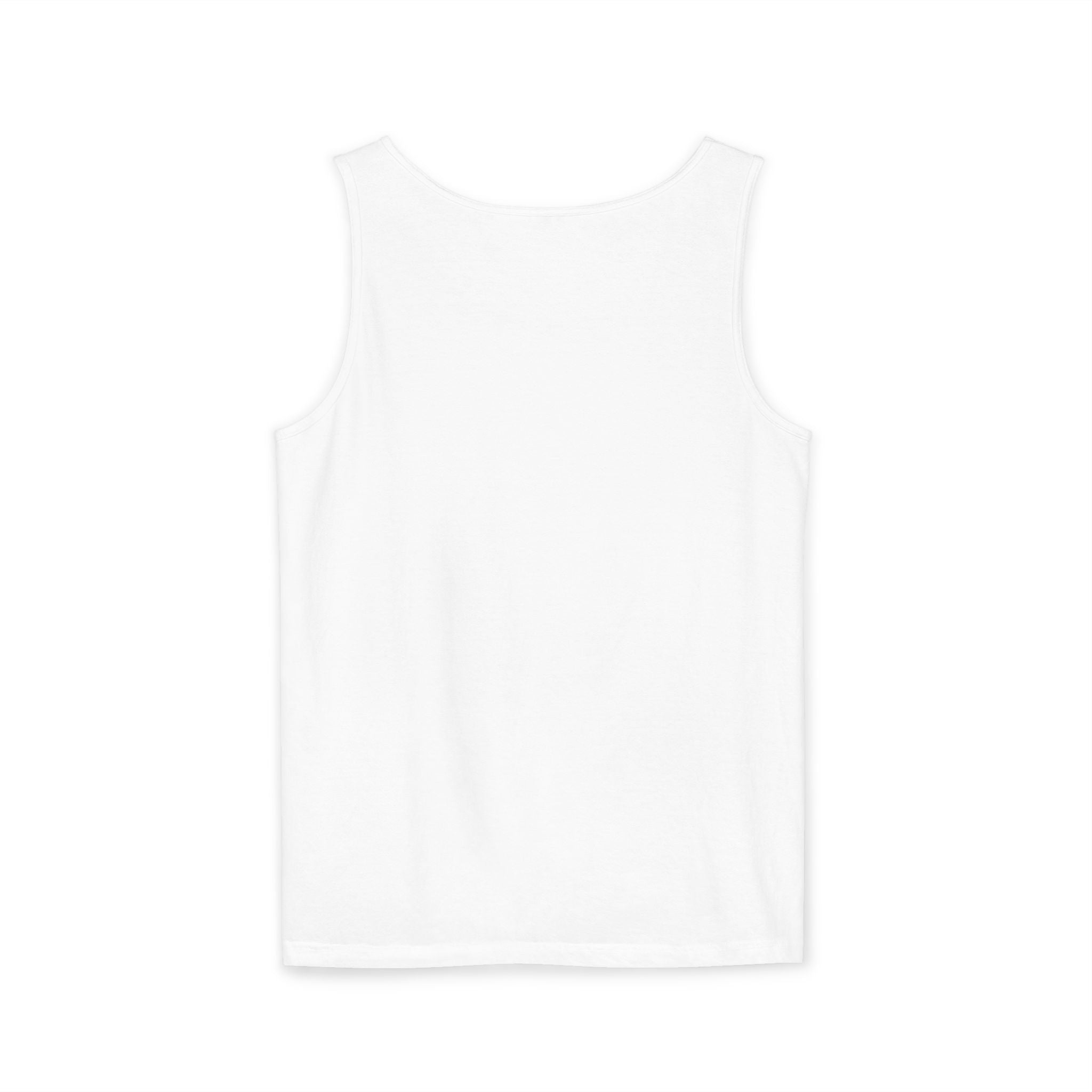 Stylish Unisex Garment-Dyed Tank Top with Fun 'Klozet' Design, Cool Summer Wear, Casual Beach Style, Gift for Friends, Trendy Streetwear