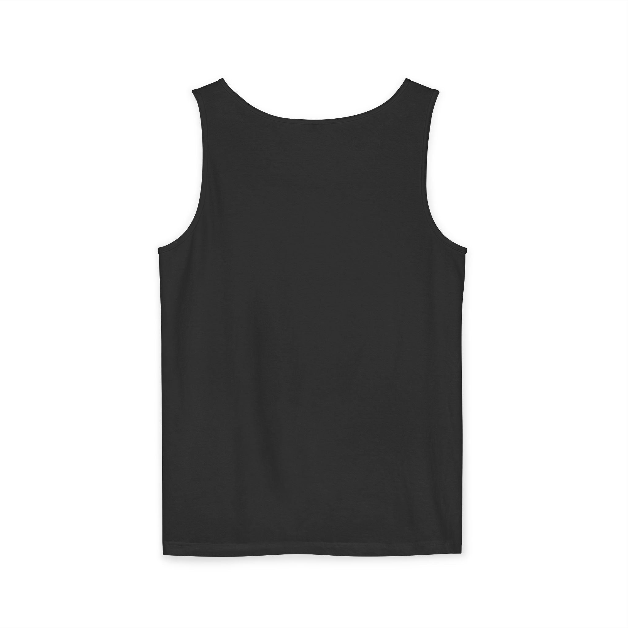 Stylish Unisex Garment-Dyed Tank Top with Fun 'Klozet' Design, Cool Summer Wear, Casual Beach Style, Gift for Friends, Trendy Streetwear