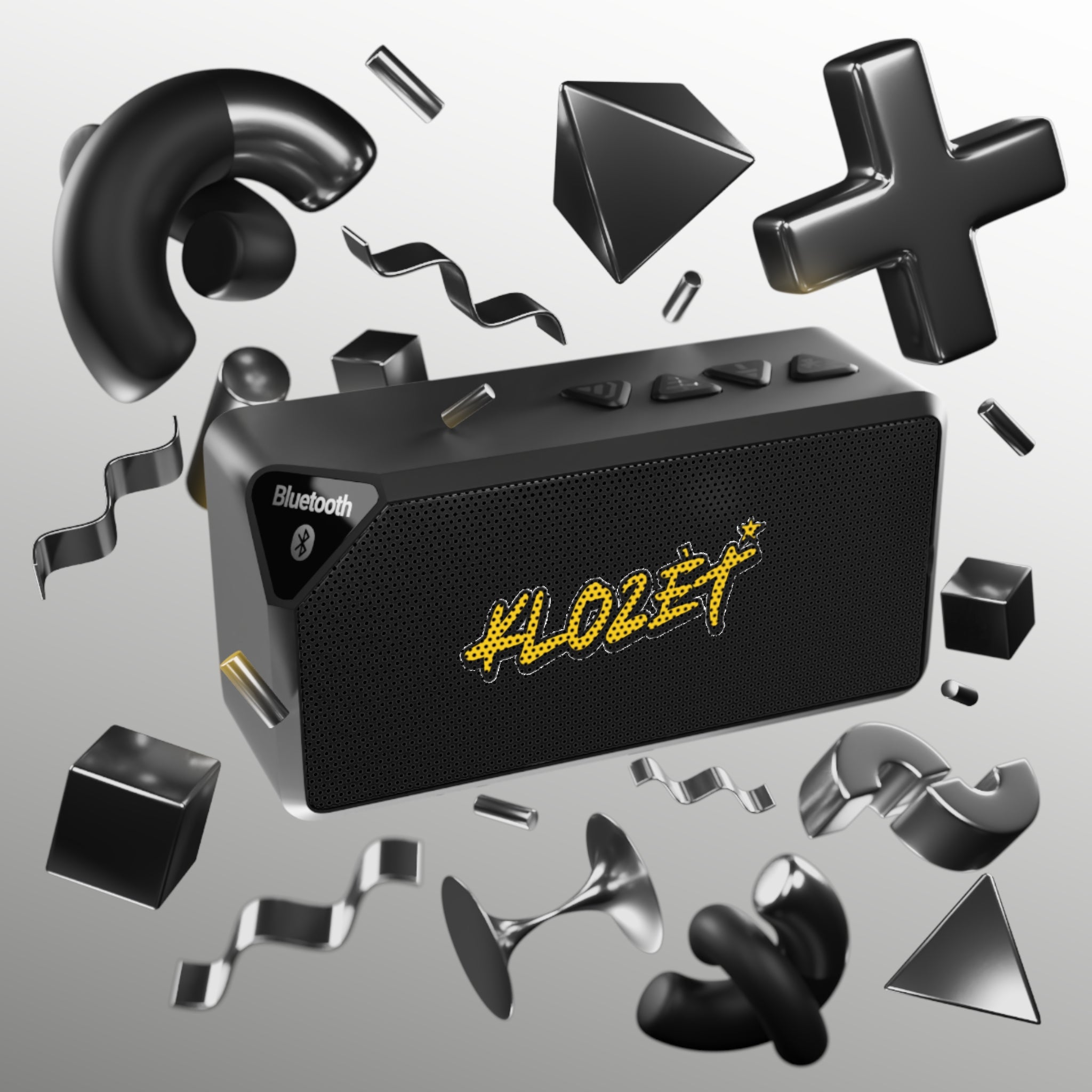 KLOZÈT Bluetooth Speaker - Portable Wireless Sound System, Bluetooth Audio, Music Lover Gift, Outdoor Party Speaker, Tech Gadget