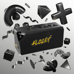 KLOZÈT Bluetooth Speaker - Portable Wireless Sound System, Bluetooth Audio, Music Lover Gift, Outdoor Party Speaker, Tech Gadget
