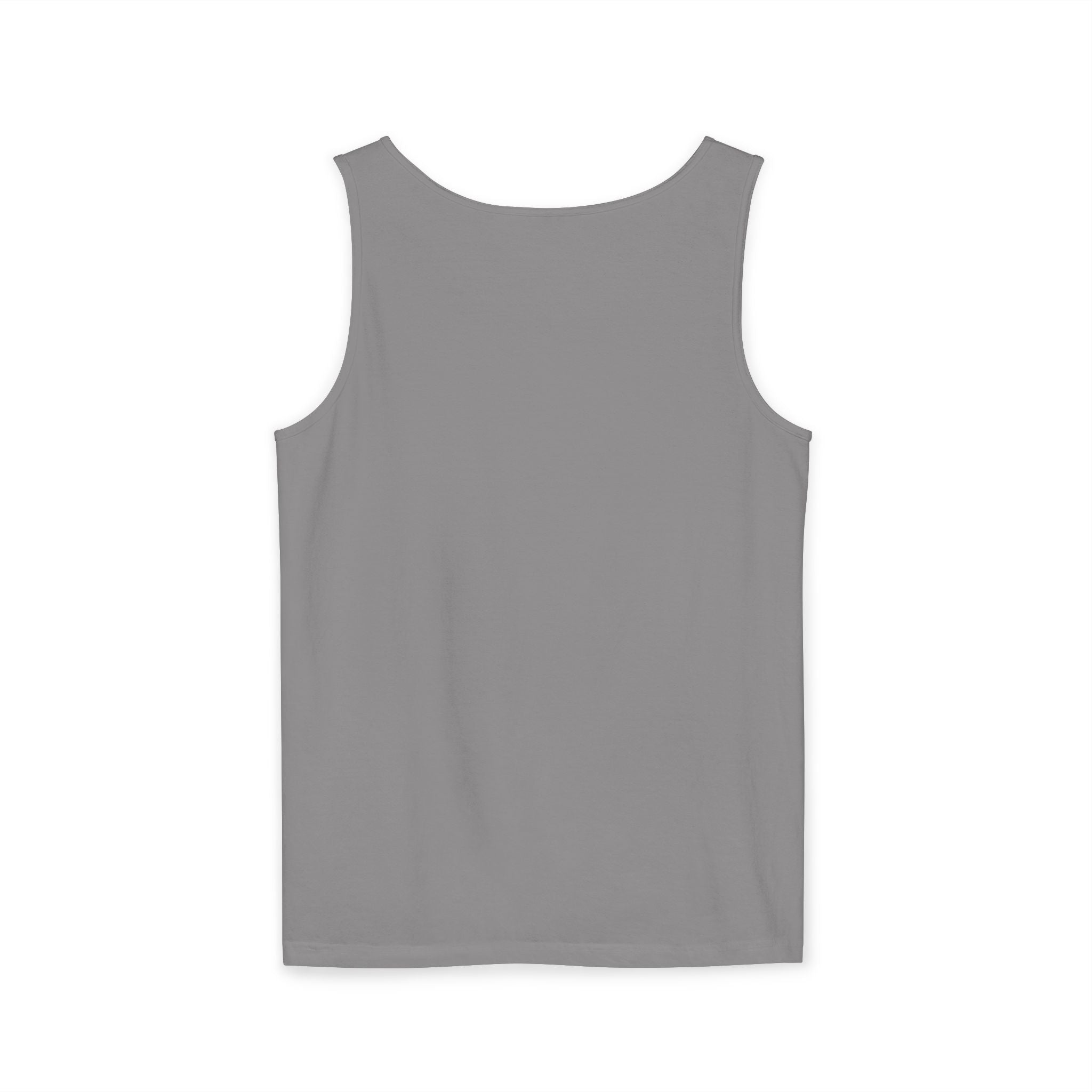 Stylish Unisex Garment-Dyed Tank Top with Fun 'Klozet' Design, Cool Summer Wear, Casual Beach Style, Gift for Friends, Trendy Streetwear