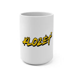 Klozèt Collection 15oz Mug, Coffee Lover Gift, Inspirational Drinkware, Unique Birthday Present, Charming Home Decor, Motivational [...]