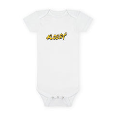 Baby Short Sleeve Onesie with 'KLOZÈT' Design - Perfect for Newborns, Baby Showers, Gifts, or Casual Wear