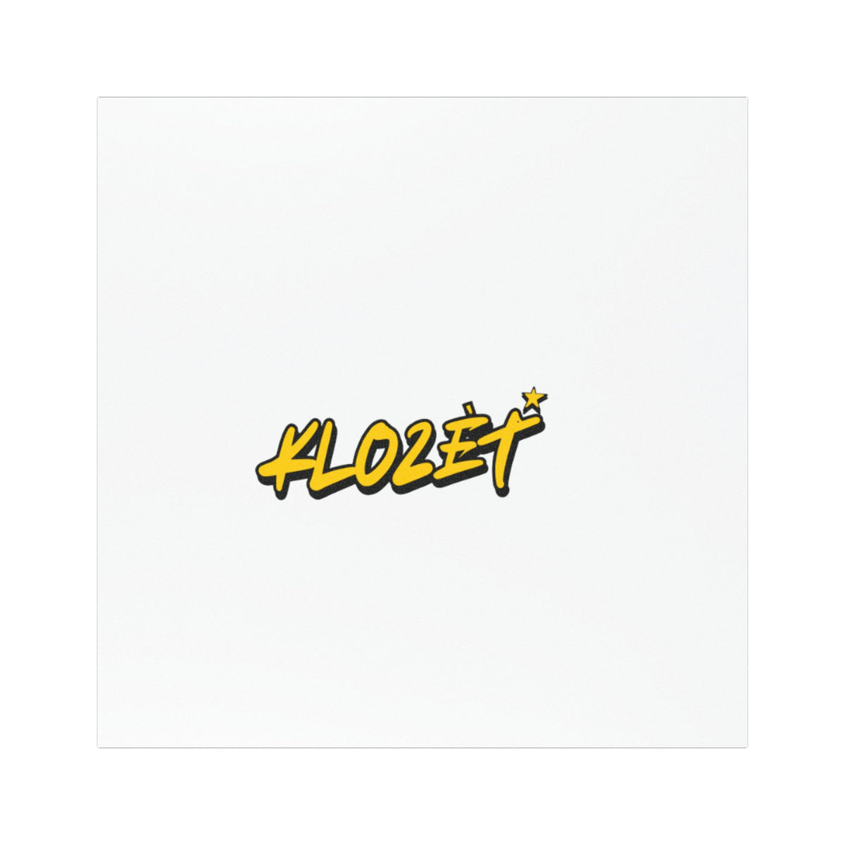 Stylish Car Magnet - Klozet Design, Great for Personalization, Gifts, Home Decor, Car Accessories, Perfect for Road Trips