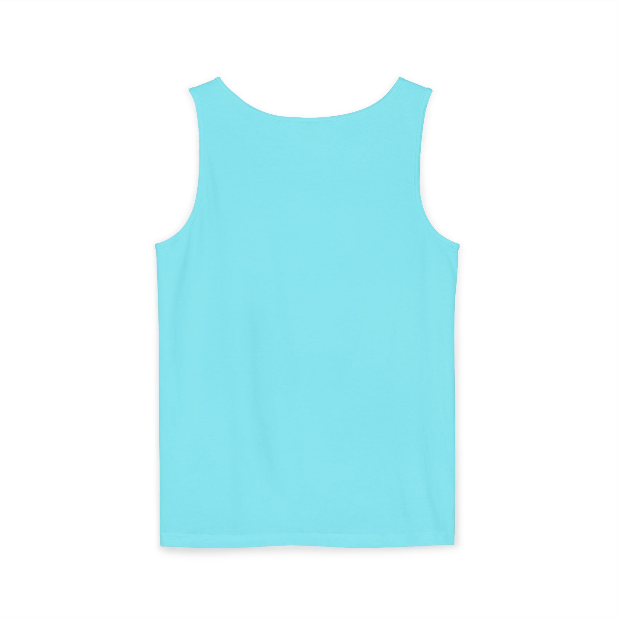 Stylish Unisex Garment-Dyed Tank Top with Fun 'Klozet' Design, Cool Summer Wear, Casual Beach Style, Gift for Friends, Trendy Streetwear